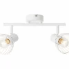 Opbouwspot Elhi met 2 spots 40W E14