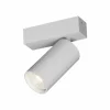 Opbouwspot GU10 - aluminium - wit