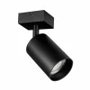 Opbouwspot GU10 - aluminium - zwart