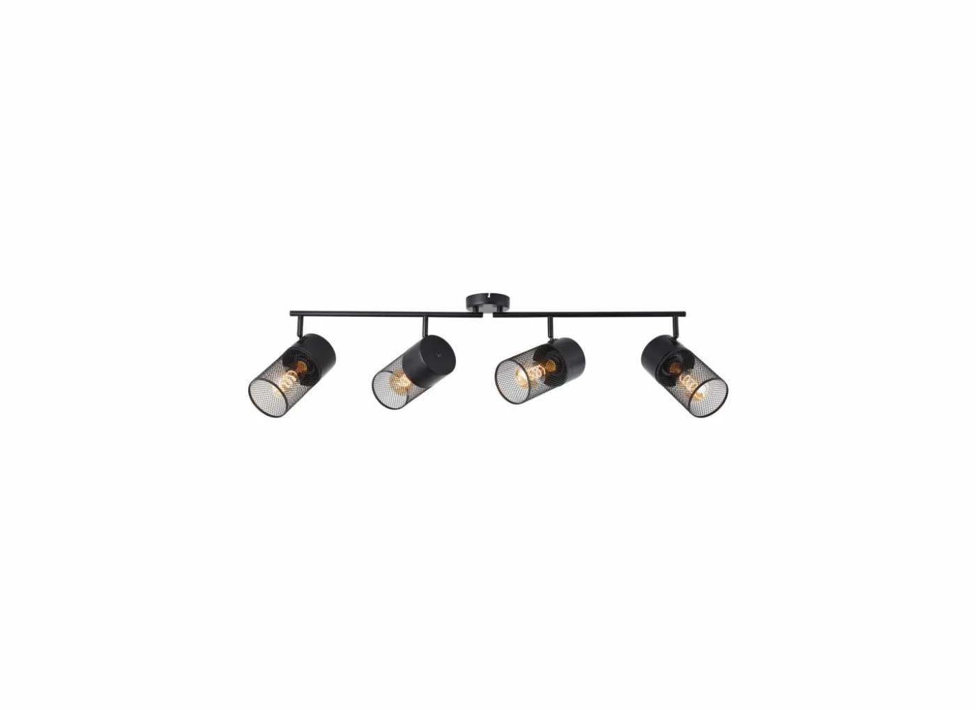 Opbouwspot Kamolo met 4 spots 4x40W E27