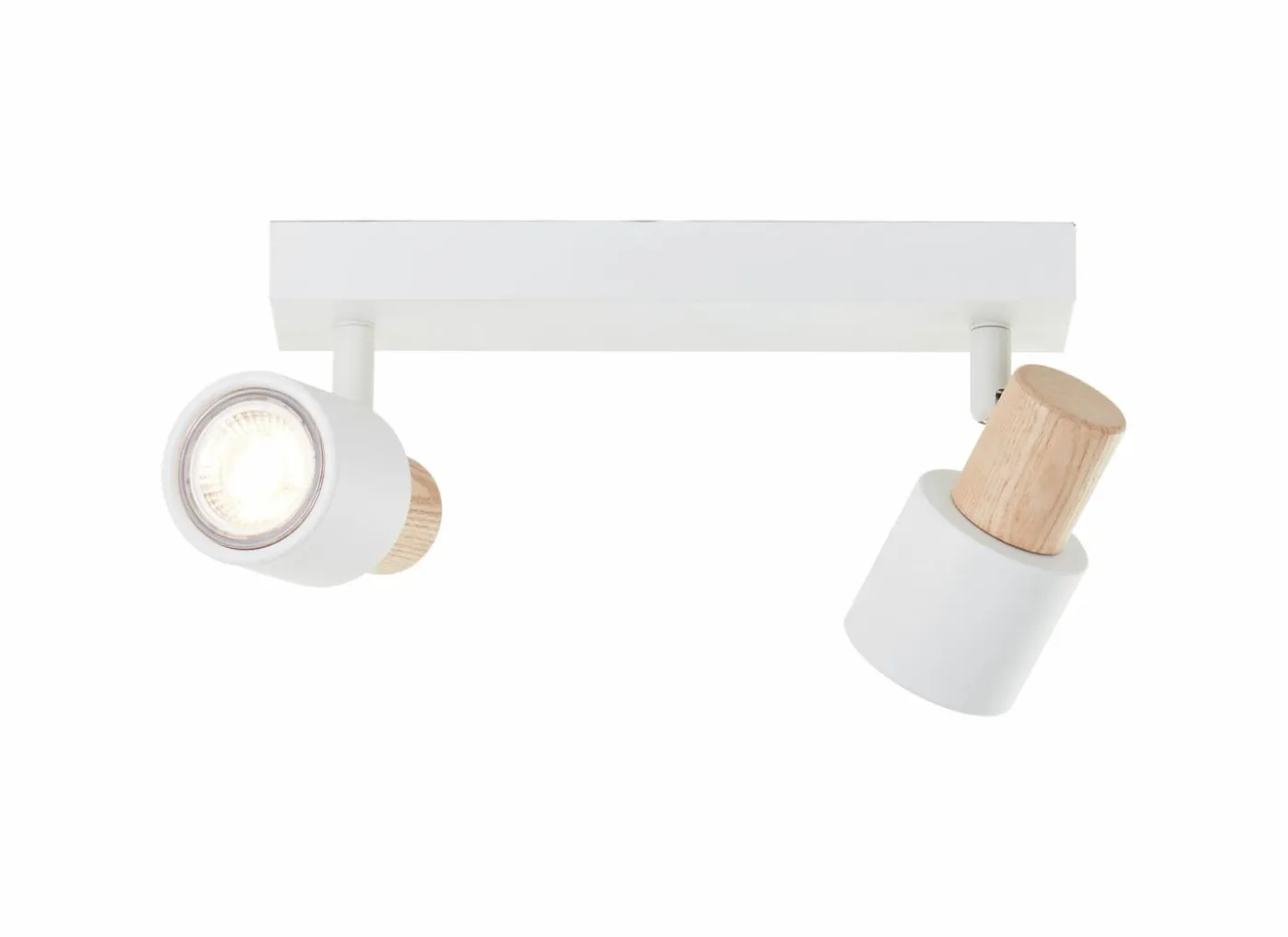 Opbouwspot Pini met 2 spots 10W GU10