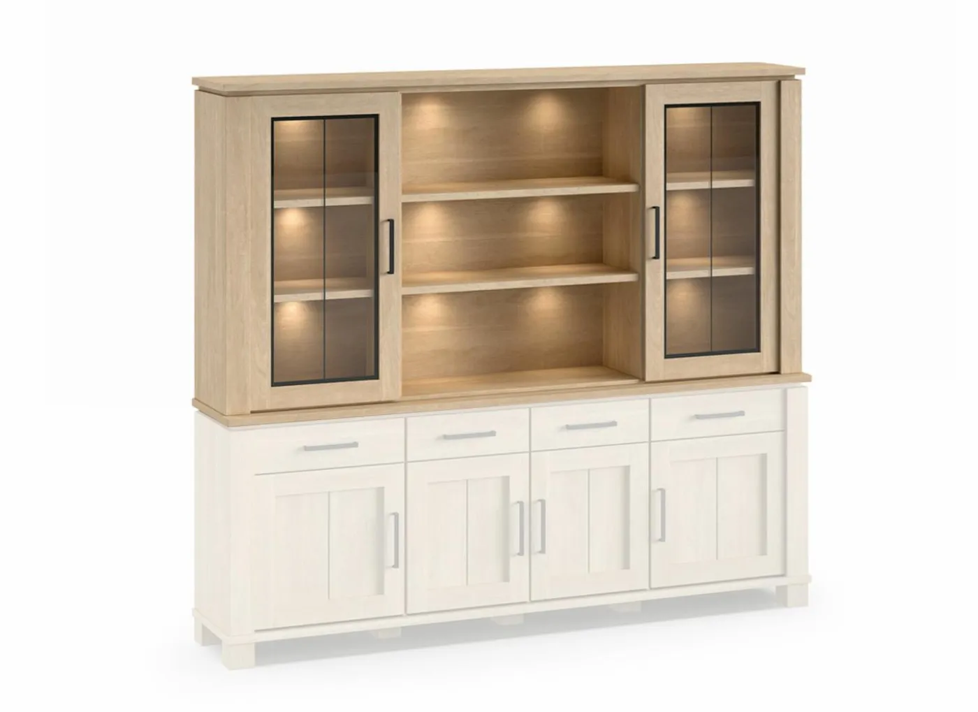 Opzetstuk Alba 233cm - decor - sand oak nature