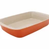 Ovenschaal Fontestic 34x21,5cm - stoneware - roest
