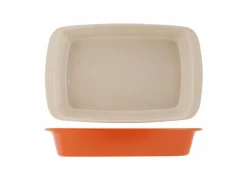 Ovenschaal Fontestic 34x21,5cm - stoneware - roest
