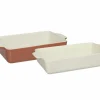 Ovenschaal 31x18cm - keramiek - multicolor