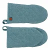 Ovenwant Stoff 31x15cm - katoen - groen