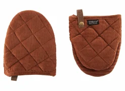 Ovenwant Velmar Gripper katoen & polyester - cognac, set van 2