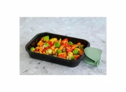 Ovenwant 11,5x10,5cm - silicone - groen