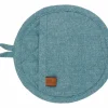 Pannenlap Stoff Ø20cm - katoen - groen