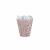 Papiermand Letters Ø28,5x30cm roze