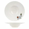 Pastabord Gedecoreerd Ø27cm - steen - multicolor