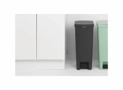 Pedaalemmer StepUp Brabantia 40L donkergrijs