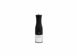 Peper en zoutmolen Elektrisch H22cm - kunststof/roestvrij staal - zwart