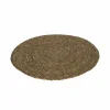 Placemat Cleve Ø37cm - jute & zeegras - naturel