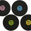 Placemat Record Ø39cm - kunststof -  multicolor