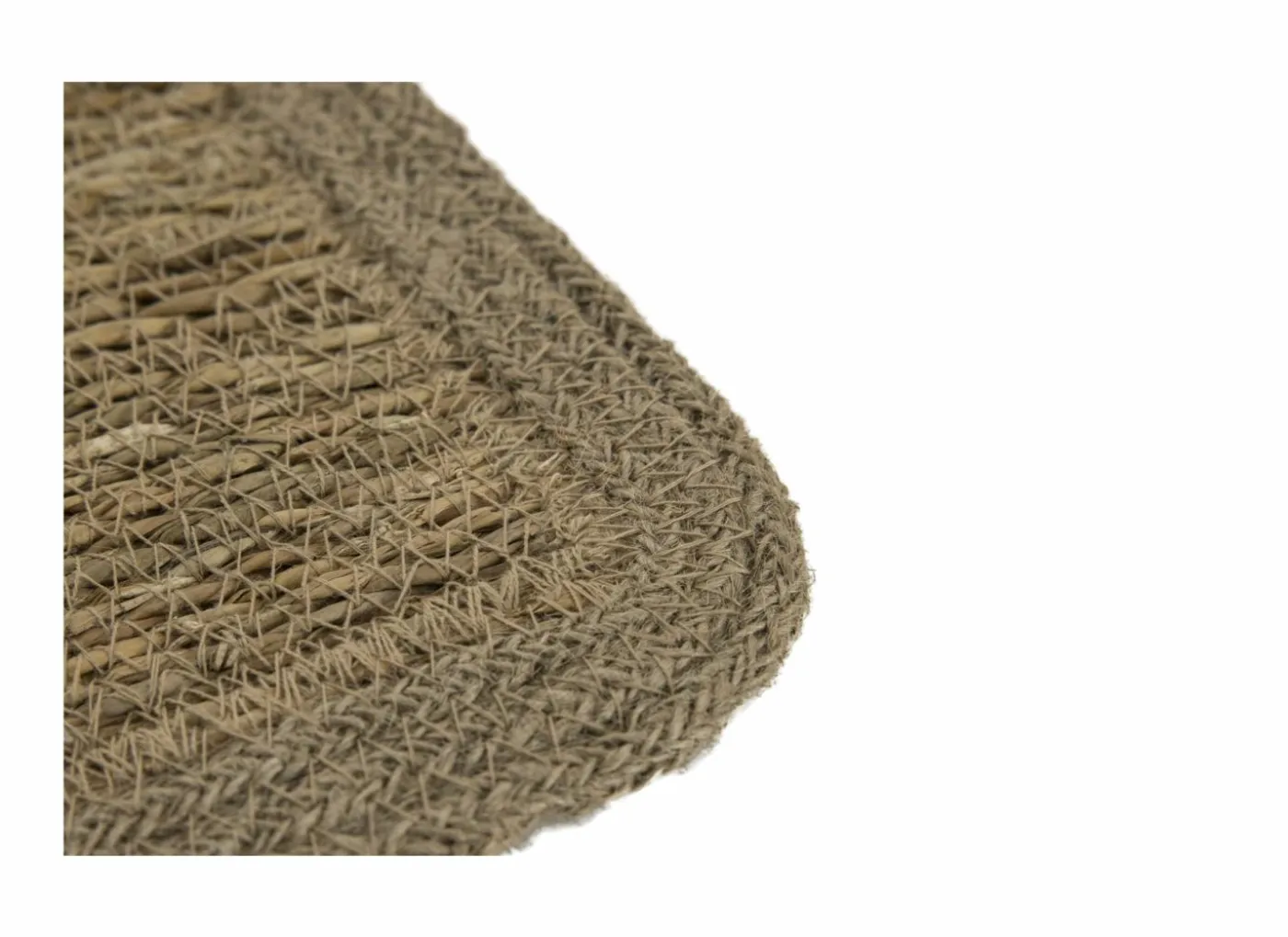 Placemat Shan 33x45cm - jute & zeegras - naturel