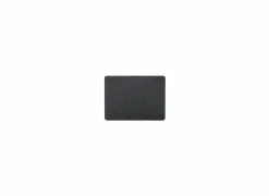 Placemat Togo 33x45cm - lederlook - zwart
