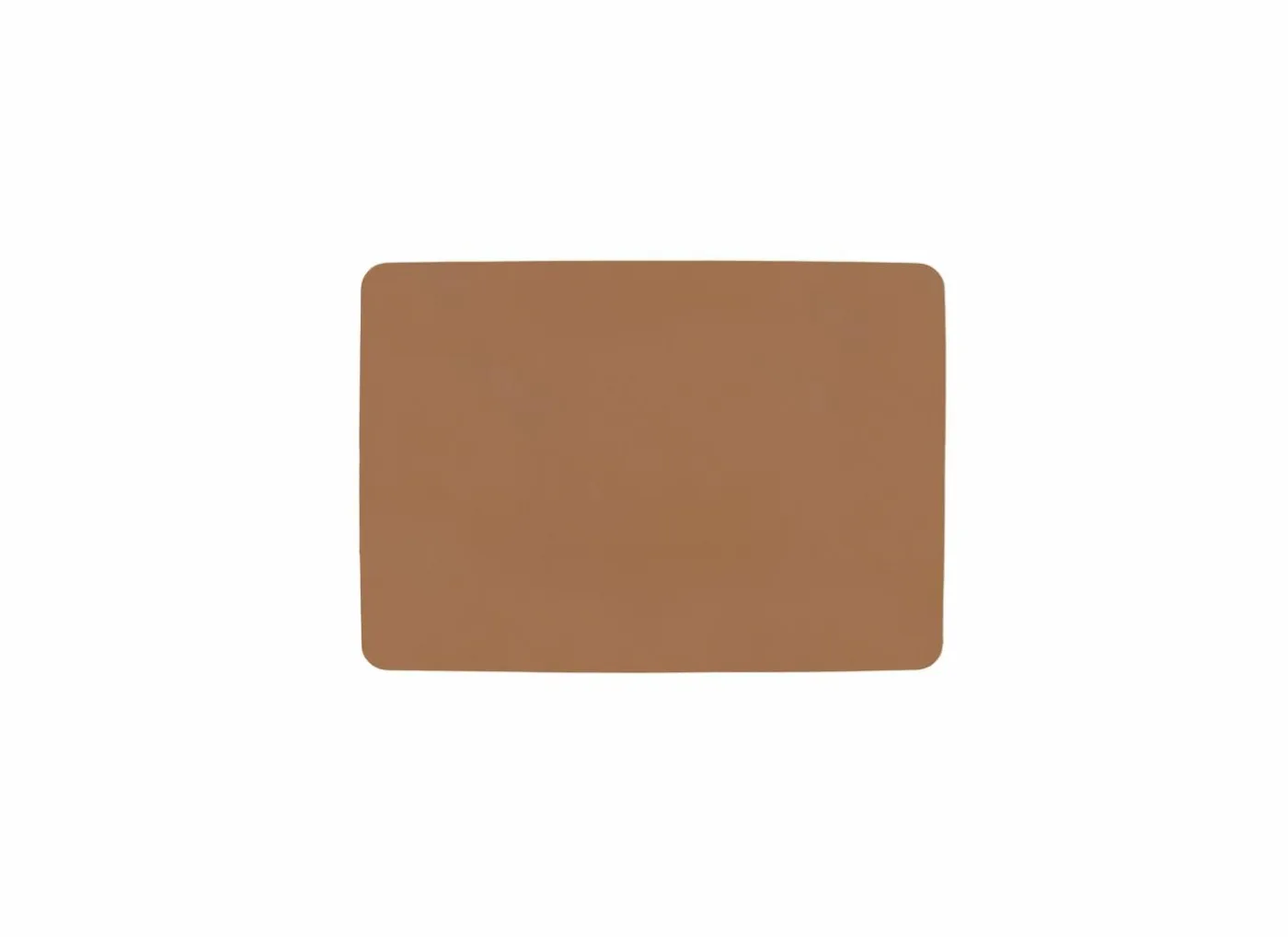 Placemat Togo 45x33cm - lederlook - indian tan