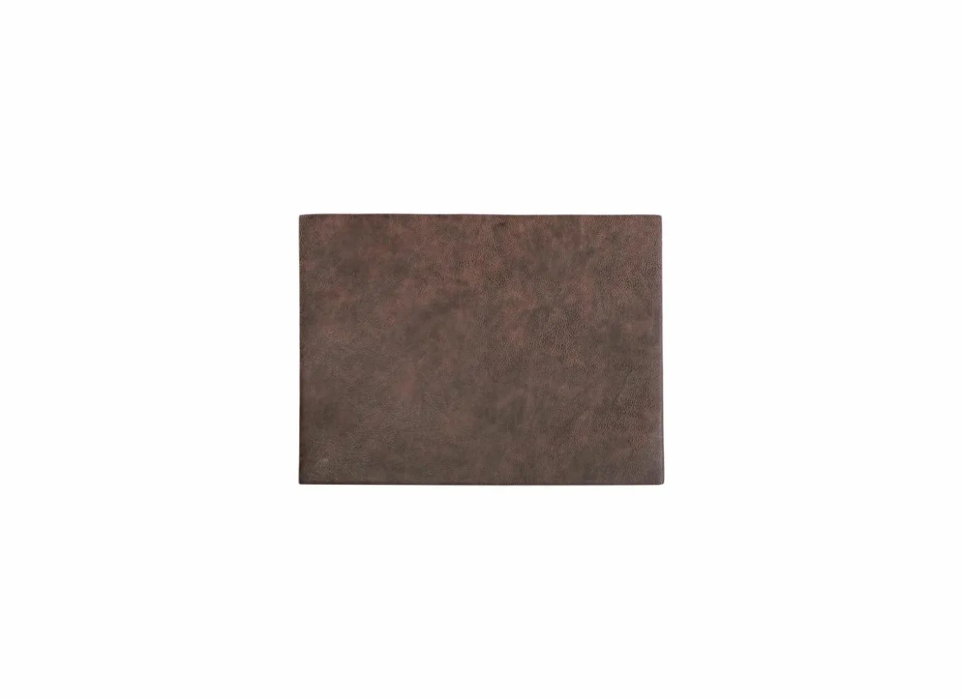 Placemat Troja 33x45cm - lederlook - koffie