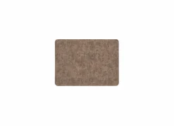 Placemat Truman 33x45cm - lederlook - koffie