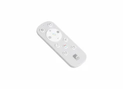 Plafondlamp Amandolo 40x30cm 17W LED aluminium wit