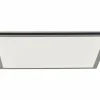 Plafondlamp Briston 45x45x5cm - kunststof & metaal - zwart