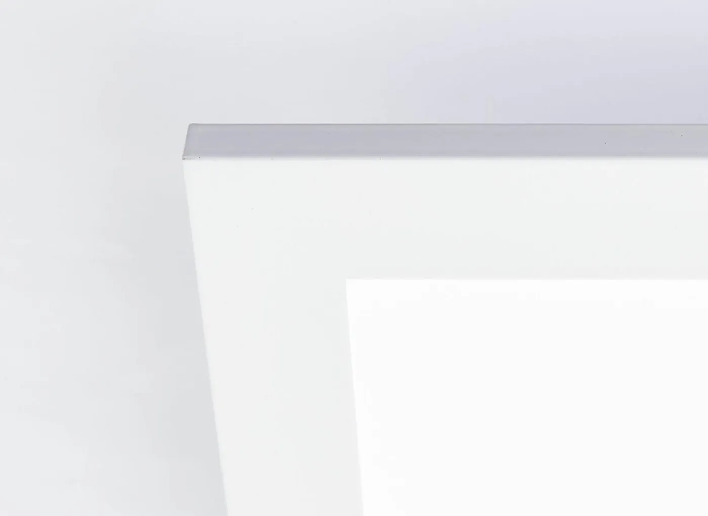 Plafondlamp Briston 60x60x5cm - kunststof & metaal - wit