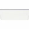 Plafondlamp Briston 45x45x5cm - kunststof & metaal - wit