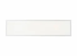 Plafondlamp Briston 100x25x5cm - kunststof & metaal - wit