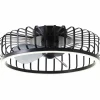 Plafondlamp Capo met ventilator Ø48cm - kunststof & metaal - wit