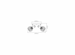 Plafondlamp Ø39cm