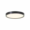Plafondlamp Galo Ø23cm - kunststof - zwart