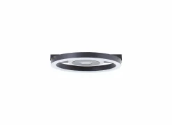 Plafondlamp Maureen Ø20cm - metaal/kunststof - zwart