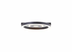 Plafondlamp Maureen Ø20cm - metaal/kunststof - zwart