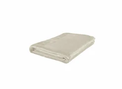 Plaid Abby 150x200cm - fleece - zand