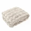 Plaid Bilbao 150x200cm - polyester - beige