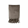 Plaid Florijn 150x200cm polyester grijs