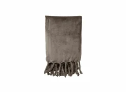 Plaid Florijn 150x200cm polyester grijs