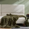 Plaid Matcha Jacquard 130x180cm - polyester - groen