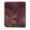Plaid Velvet Bloom 150x200cm - polyester & katoen - rood
