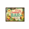 Plakkaat Cocktail Bar 40x30cm - metaal - multicolor