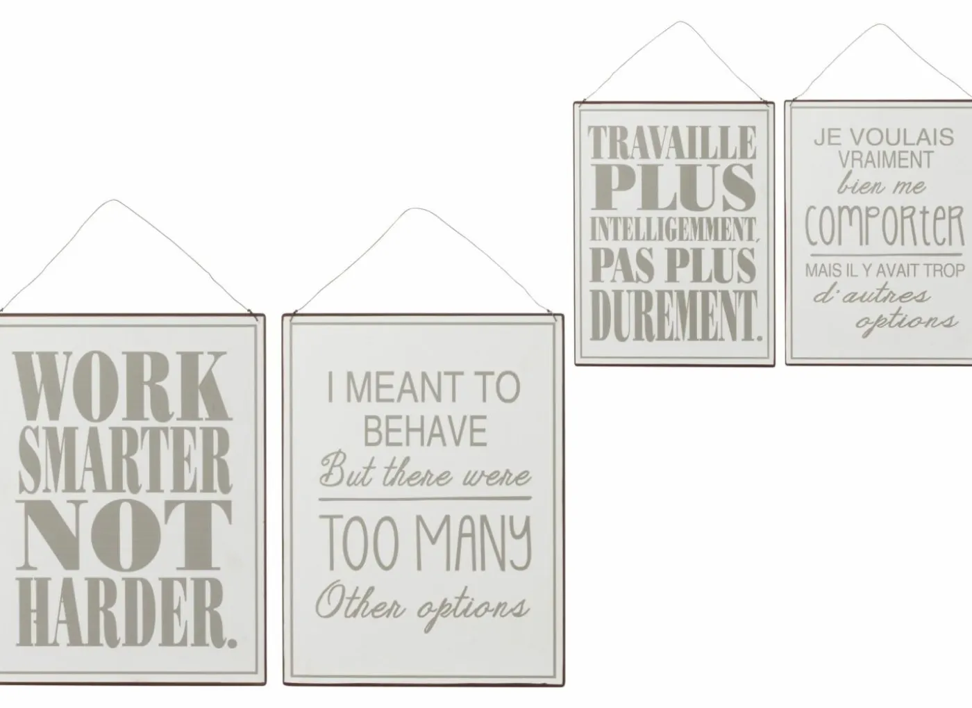 Plakkaat Work Options 26,5x35cm