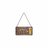 Plakkaat 10x20cm Welcome to the Beer Garden