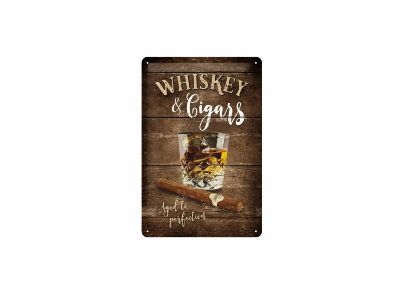 Plakkaat 20x30cm Whiskey
