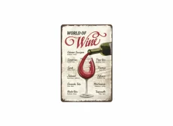 Plakkaat 20x30cm Wine