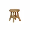 Plantenkrukje Teak H22cm