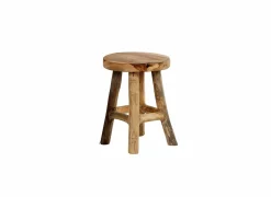 Plantenkrukje Teak H27cm