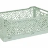 Plooibox 40x30x15cm - kunststof - groen