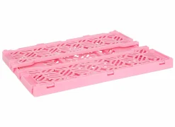 Plooibox 40x30x15cm - kunststof - roze
