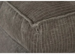 Poef Marlon 105x105x51cm - stof - bruin